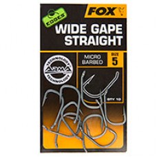 Fox Edges Wide Gape Beaked Hooks 10pk - ALL VARIETIES